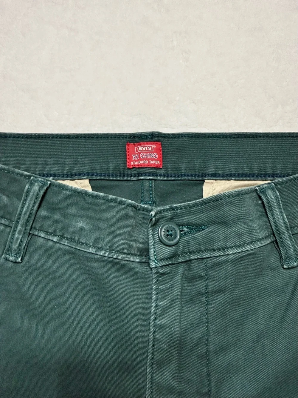 Levi's Dark Green Chino Pants